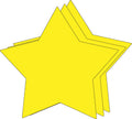 SHAPES ETC. Star Single Color Super Cut-Outs- 8” x 8”