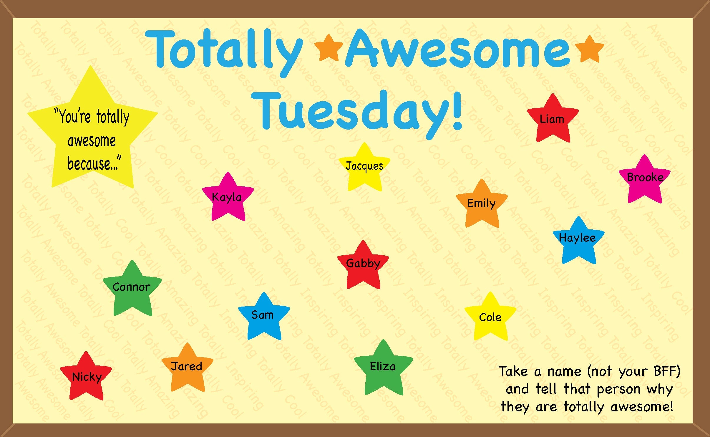 SHAPES ETC. Star Single Color Super Cut-Outs- 8” x 8”