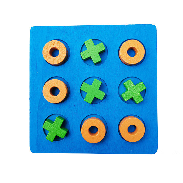 Wooden Tic Tac Toe Children's Educational Toy