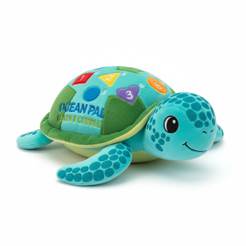 Peluche de Tortuga Marina Educativo
